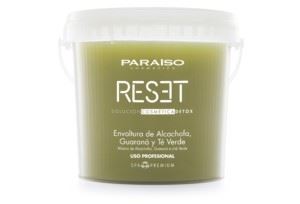 ENVOLTURA DE ALCACHOFA, GUARANA Y TE VERDE RESET PARAISO